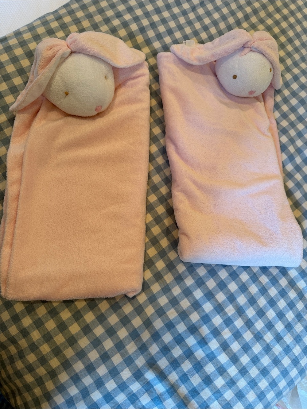 Angel dear pink bunny blanket, GUC
